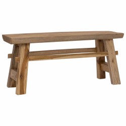 banc Naturel 100 x 29 x 43,5 cm Bois de teck massif 528949528949