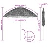 Parasol de plage Naturel 255 x 255 x 255 cm Polyester et Acier 528969528969