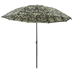 Umbrella de pêche Camouflage 220 x 185 cm Polyester Oxford 528971528971