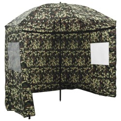 Umbrella de pêche Camouflage 240 x 210 cm Polyester Oxford 528985528985