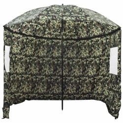Umbrella de pêche Camouflage 240 x 210 cm Polyester Oxford 528985528985