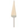 Parasol de plage Jaune et blanc 205 x 205 x 210 cm 529002529002