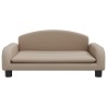 Canapé pour enfants cappuccino 70x45x30 cm similicuir 529585529585