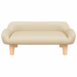 Canapé pour enfants crème 70x40x24 cm tissu 529586529586