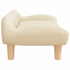 Canapé pour enfants crème 70x40x24 cm tissu 529586529586