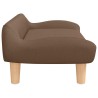 Canapé pour enfants marron 70x40x24 cm tissu 529589529589