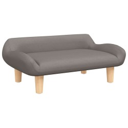 Canapé pour enfants taupe 70x40x24 cm tissu 529597529597