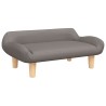 Canapé pour enfants taupe 70x40x24 cm tissu 529597529597