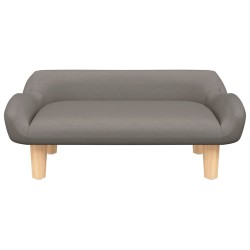 Canapé pour enfants taupe 70x40x24 cm tissu 529597529597