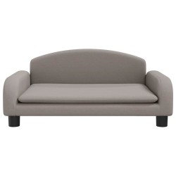 Canapé pour enfants taupe 70x45x30 cm tissu 529598529598
