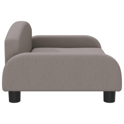 Canapé pour enfants taupe 70x45x30 cm tissu 529598529598