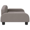 Canapé pour enfants taupe 70x45x30 cm tissu 529598529598