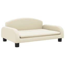 Canapé pour enfants crème 70x45x30 cm similicuir 529599529599