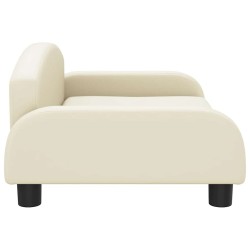 Canapé pour enfants crème 70x45x30 cm similicuir 529599529599