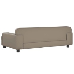 Canapé pour enfants cappuccino 90x53x30 cm similicuir 529603529603