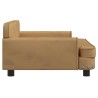 Canapé pour enfants marron 90x53x30 cm velours 529604529604