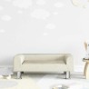 Canapé pour enfants crème 70x45x26,5 cm velours 529606529606