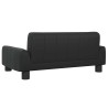 Canapé pour enfants noir 70x45x30 cm similicuir 529607529607