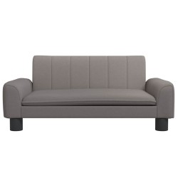 Canapé pour enfants taupe 70x45x30 cm tissu 529608529608