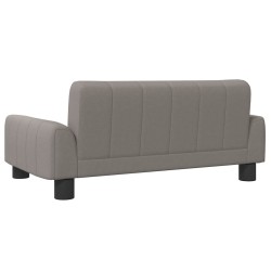 Canapé pour enfants taupe 70x45x30 cm tissu 529608529608