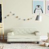 Canapé pour enfants crème 70x45x30 cm velours 529610529610