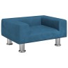 Canapé pour enfants bleu 50x40x26,5 cm velours 529617529617