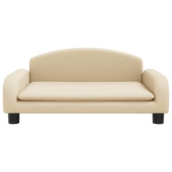 Canapé pour enfants crème 70x45x30 cm tissu 529618529618