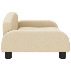 Canapé pour enfants crème 70x45x30 cm tissu 529618529618
