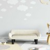 Canapé pour enfants crème 70x40x24 cm velours 529619529619