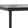 Ensemble à manger de jardin 7 pcs noir textilène et acier 529657529657