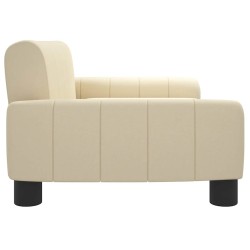 Canapé pour enfants crème 70x45x30 cm tissu 529670529670