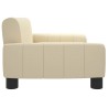 Canapé pour enfants crème 70x45x30 cm tissu 529670529670