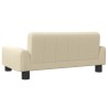 Canapé pour enfants crème 70x45x30 cm tissu 529670529670