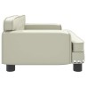 Canapé pour enfants crème 70x45x30 cm similicuir 529672529672