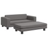 Canapé avec repose-pied pour enfants gis 100x50x30cm similicuir 529676529676