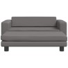 Canapé avec repose-pied pour enfants gis 100x50x30cm similicuir 529676529676