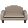 Canapé pour enfants cappuccino 50x40x30 cm similicuir 529689529689