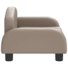 Canapé pour enfants cappuccino 50x40x30 cm similicuir 529689529689