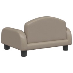 Canapé pour enfants cappuccino 50x40x30 cm similicuir 529689529689