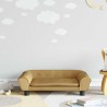 Canapé pour enfants marron 70x45x26 cm velours 529708529708
