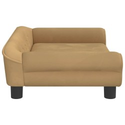 Canapé pour enfants marron 70x45x26 cm velours 529708529708