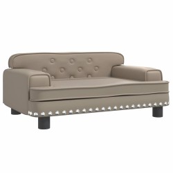 Canapé pour enfants cappuccino 70x45x30 cm similicuir 529721529721