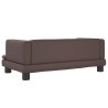 Canapé pour enfants marron 80x45x30 cm similicuir 529728529728