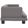 Canapé pour enfants gris 80x45x30 cm similicuir 529729529729