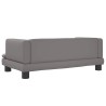 Canapé pour enfants gris 80x45x30 cm similicuir 529729529729
