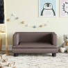 Canapé pour enfants marron 60x40x30 cm similicuir 529736529736