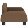 Canapé pour enfants marron 50x40x30 cm tissu 529742529742