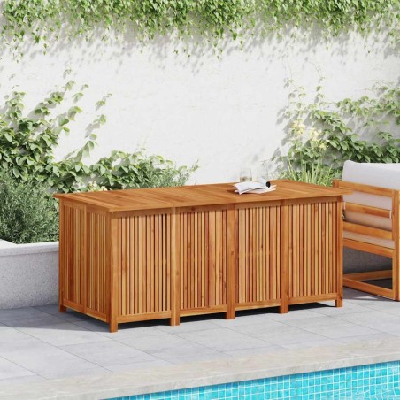Boîte de rangement de jardin 175x80x75 cm bois massif d'acacia 529743529743