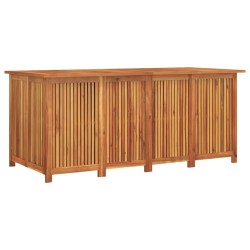 Boîte de rangement de jardin 175x80x75 cm bois massif d'acacia 529743529743