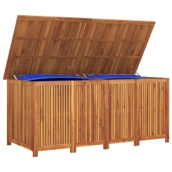 Boîte de rangement de jardin 175x80x75 cm bois massif d'acacia 529743529743